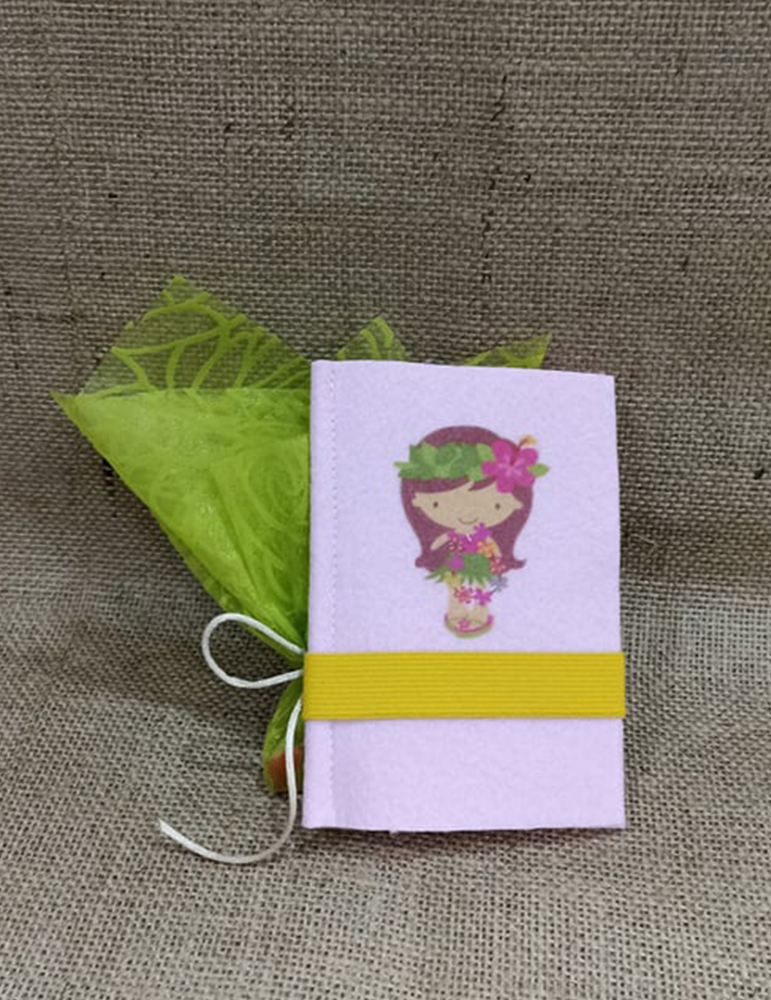 Μπομπονιέρα μπλοκ ζωγραφική.