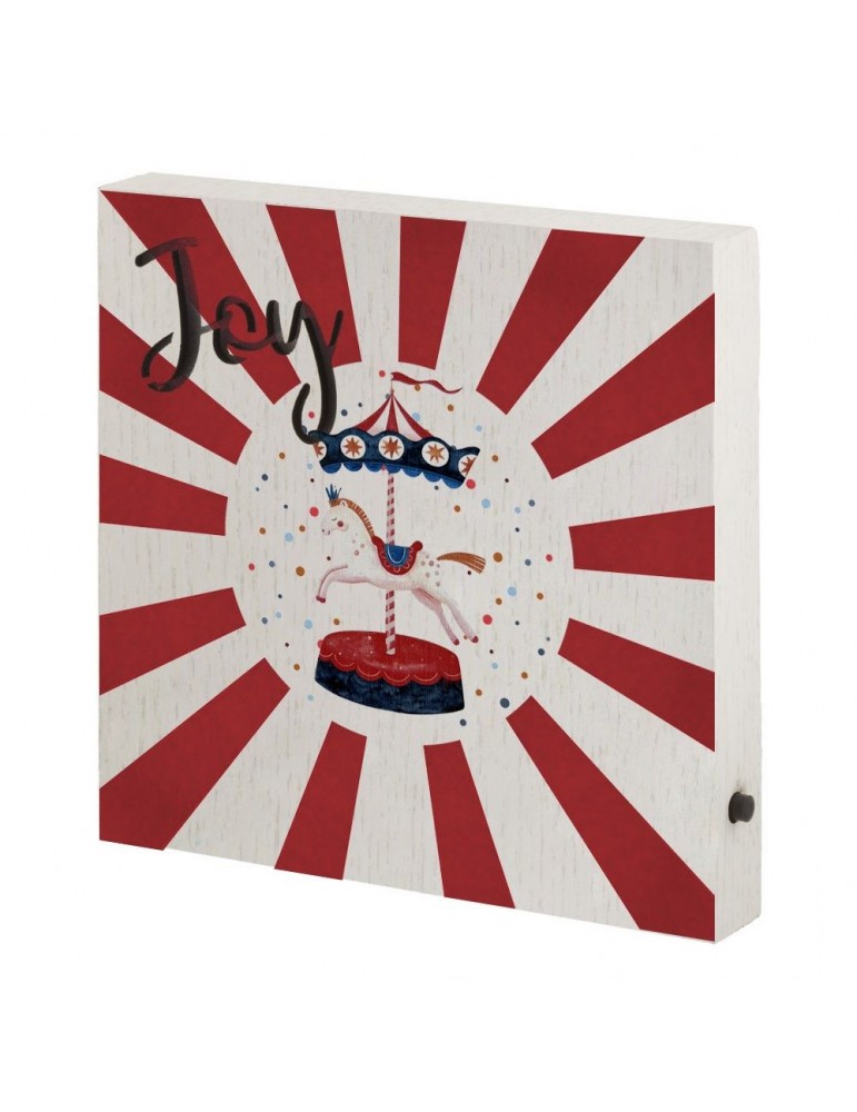 Μπομπονιέρα καδράκι αλογάκι.