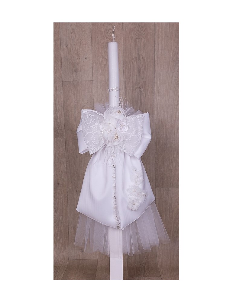 ΛΑΜΠΑΔΑ ΒΑΠΤΙΣΗΣ ΜΕ ΛΕΥΚΟ...